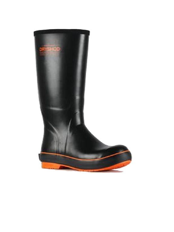Men's Seamonster Hi Cut Black/Orange Boot in Size 11