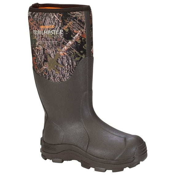Dryshod Men's Trailmaster Hi Cut Camo/Timber Boot in Size 15
