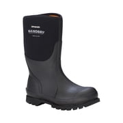 Dryshod Mens Big Bobby Mid Cut Black/Grey Boot in Size 14
