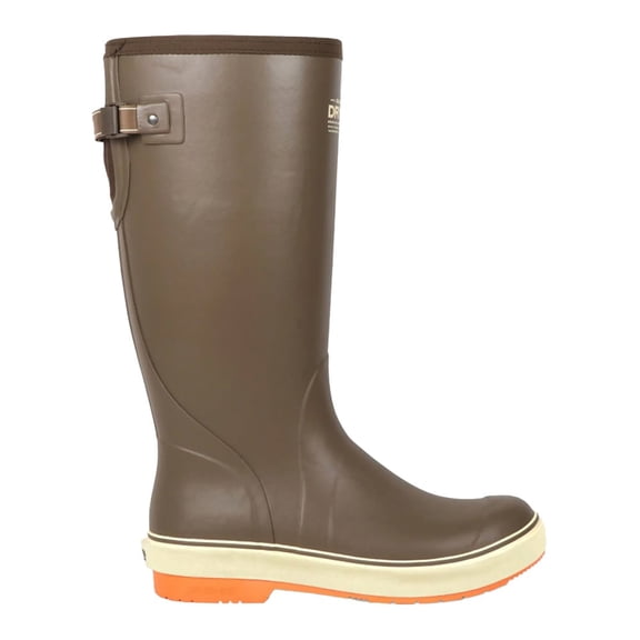Dryshod Seamonster Neomax GST Boots, Brown/Cream/Orange, Waterproof, Insulated, Men's Size 7, Steel Shank (SNMG-MH-BR-M07)