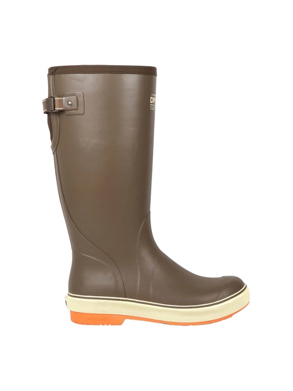 Seamonster Neomax GST Boots, Brown/Cream/Orange, Waterproof, Insulated, Men's Size 8, Steel Shank, CROSSTAR Tread (SNMG-MH-BR-M08)