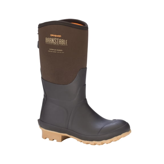 Dryshod Women's Barnstable Mid Cut Brown/Peanut Boot in Size 11