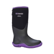 Dryshod Women's Legend Hi Cut Outdoor Black/Purple Boots 6W, LEG-WH-BKPP
