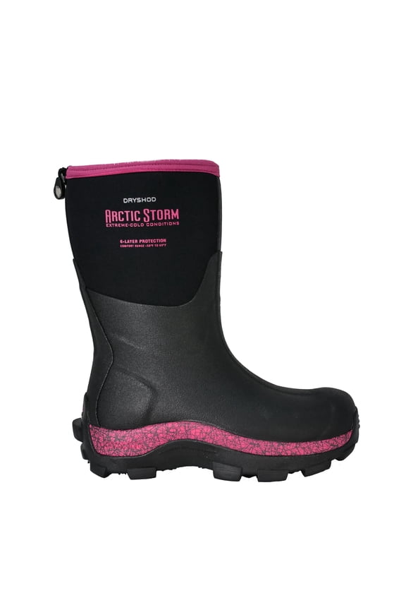 Women's Mid Arctic Storm Work Boot Black 11 M US