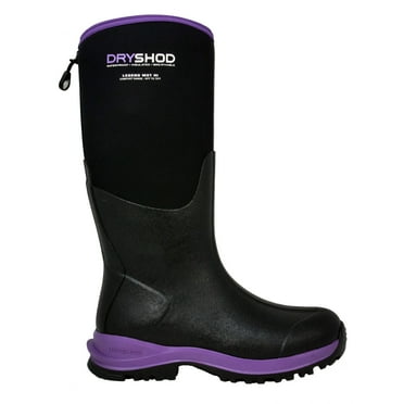 Dryshod Women's Legend Mxt Adventure Rubber Boot Soft Toe Black 9 M  US