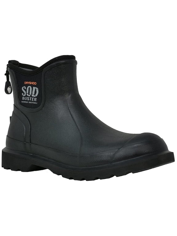 Women's Sod Buster Black Ankle Boots, Size: 11 (SDB-WA-BK-11)