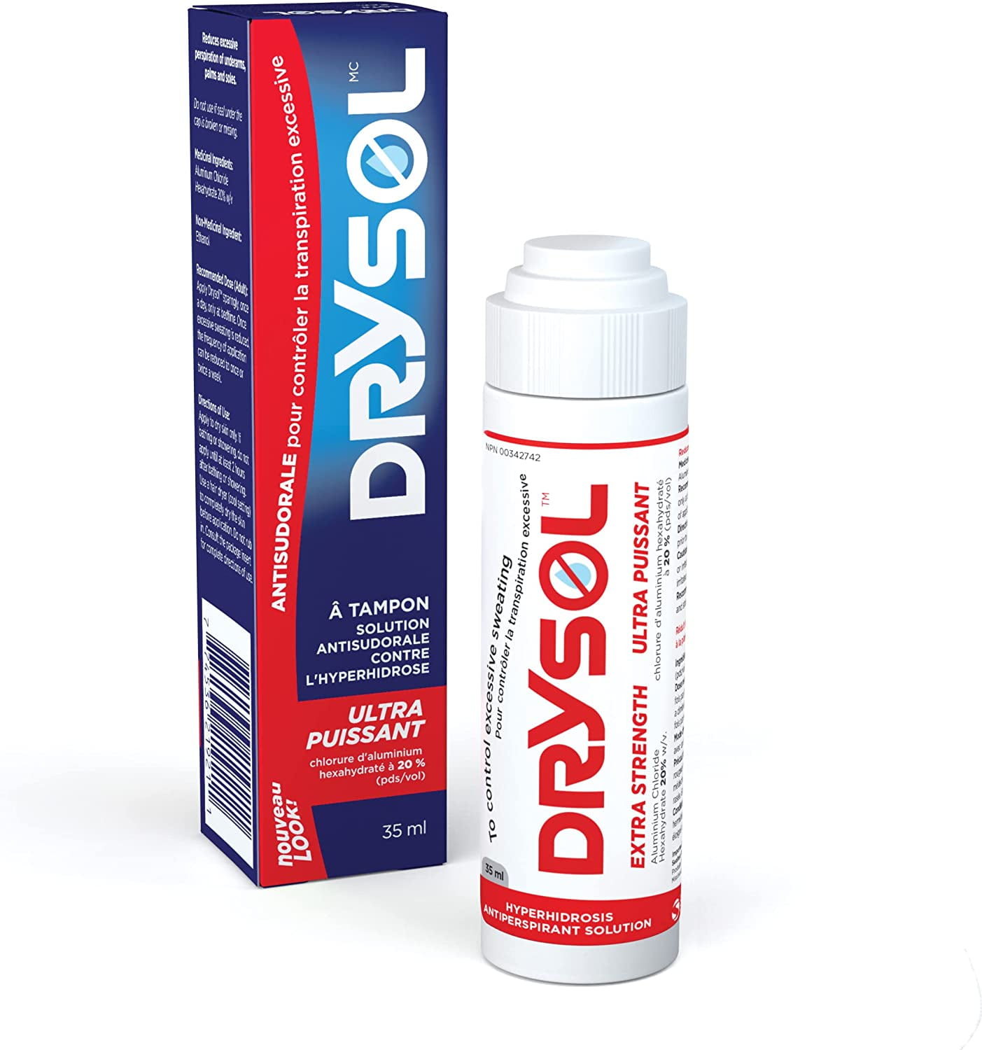 Drysol DabOMatic Extra Strength Antiperspirant 20 (35 ml) Unisex