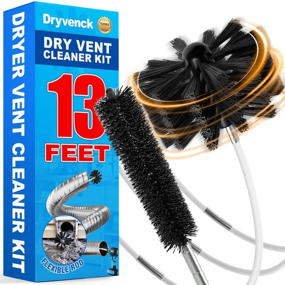 RAGUPEL Dryer Vent Cleaner Kit,Dryer Lint Brush Vent Cleaner,Dryer Vent ...