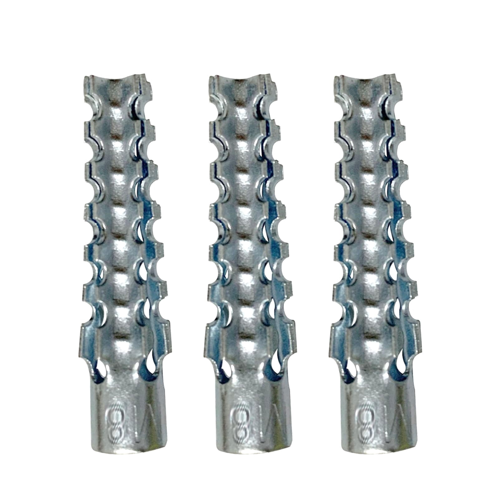 Drywall Anchors (Screws No Included), Expansion Pipe for Hollow Walls Tile,Cement Bolt Expansion Tube,Fixing Stripped Screw Holes 30 PCS (M8*32)