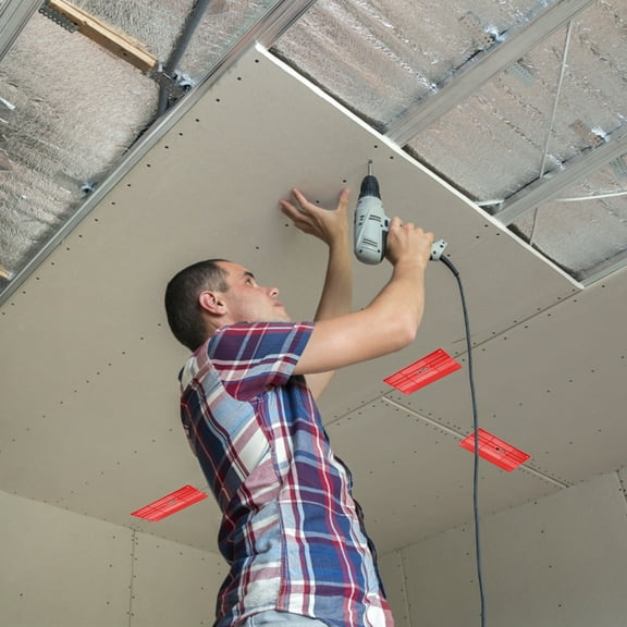 Drywall Fitting Tool Portable Gypsum Plate Panel High Efficient Installing Gypsum Plate Stable Plaster Board Fixing Tool Safe Gypsum Plate Fixing Tool for Labor Saving