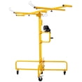 thumbnail image 1 of Drywall Lift Panel 16' Lift Drywall Panel Hoist Jack Lifter Jack Rolling Caster Wheel Sheetrock Drywall Lift Construction Tools,150-lb. Capacity, 4ft. x 16ft. Max. Sheet Size ,yellow, 1 of 14