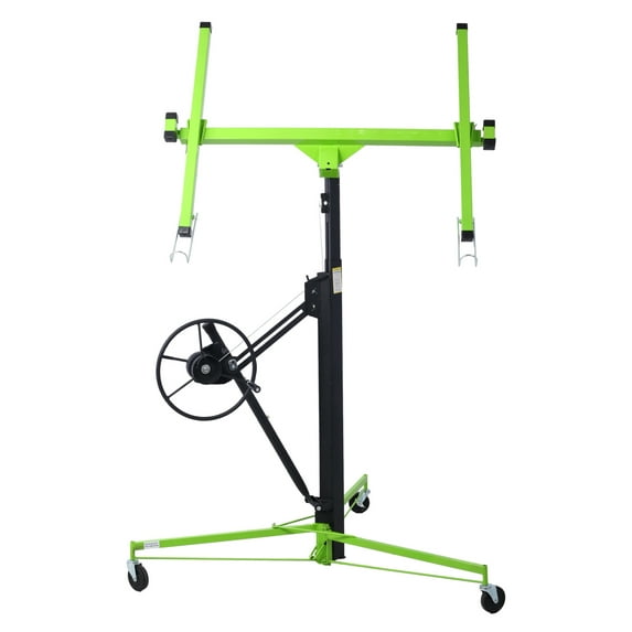 Drywall Lift Panel Hoist 11' - 150 Lbs Capacity - Steel Construction