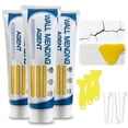 thumbnail image 1 of Drywall Patch Repair Kit: Wall Mending Agent for Holes & Cracks - Wall Repair Paste for Nail Holes, Dents & Small Damage (3 PCS), 1 of 7