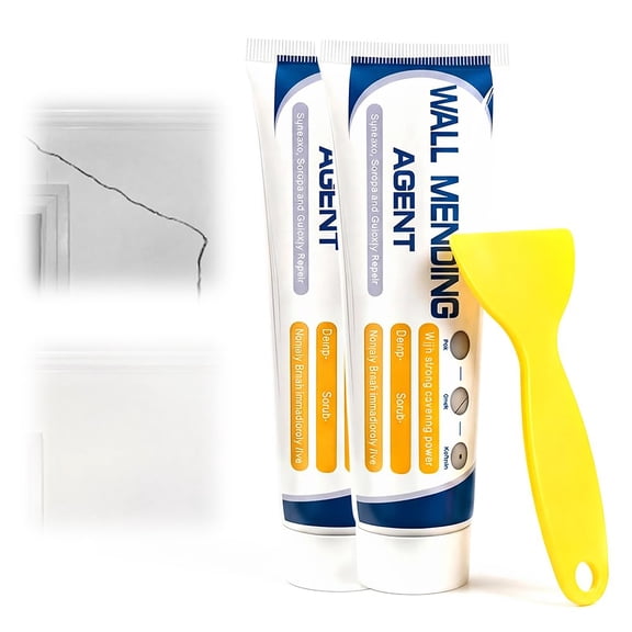 Drywall Patch Repair Kit, Wall Repair Paste for Cracks for DIY Home Fix, Multi-Functional Hole Mending Agent, Quick Drying,Easy to Use, White