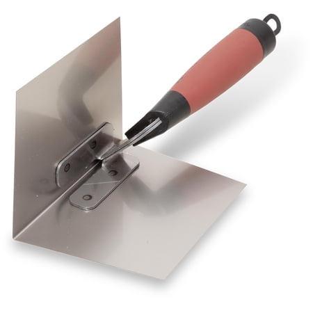 MARSHALLTOWN 24D Drywall & Plastering Corner Trowel 5 X 3 3/4 Inch Thin Coat