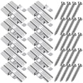 Drywall Repair Clips,10 Pack Metal Wall Patch Fasteners with 20 ...