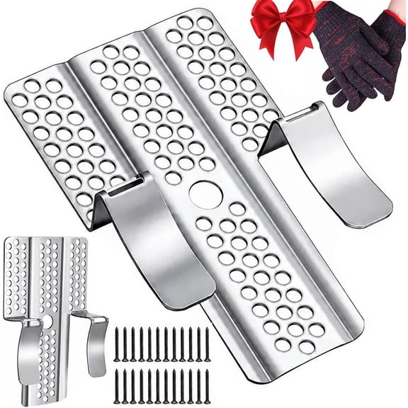 Drywall Repair Clips – Wall Repair Clips for Damaged Drywall, Easy-to-Install Drywall Fasteners, Repair Support Clips Compatible with 1/2-Inch Drywall (10 pcs)