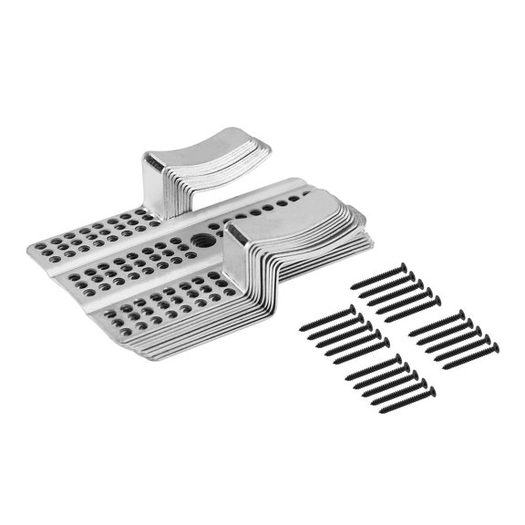 Drywall Repair Kit, Stainless Steel Drywall Clips with Screws for 1/2 and 5/8 Inch Panels, DIY Wall Hole Repair Fastener32pc