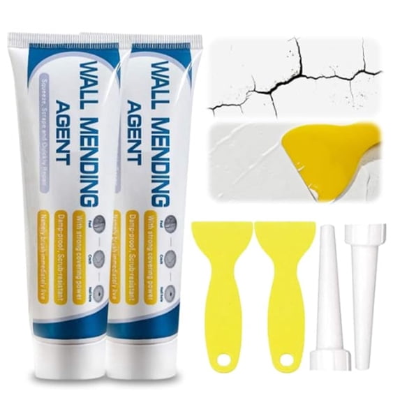 Drywall Repair Kit, Wall Mending Agent Paste for Holes and Cracks ...