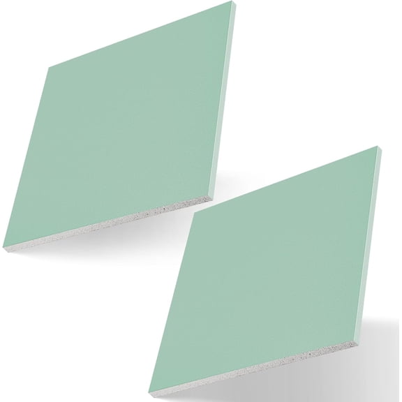 Drywall Repair Panel Drywall Patch Panel Repair for Mend Wall(2 Pcs,Green,6 x 6 x 1/2 Inch)