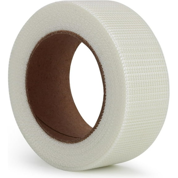 Drywall Repair Tape, 2in x 100ft Multi Options Crack Tape Drywall, Mesh Drywall Tape High Performance Holding for Self-Adhesive Wall Crack and Seam Patch, White