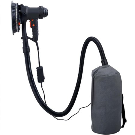 Drywall Sander, 800W Brush Motor, 1200-2300 Rpm Variable Speed, Auto Vacuum, Led Light