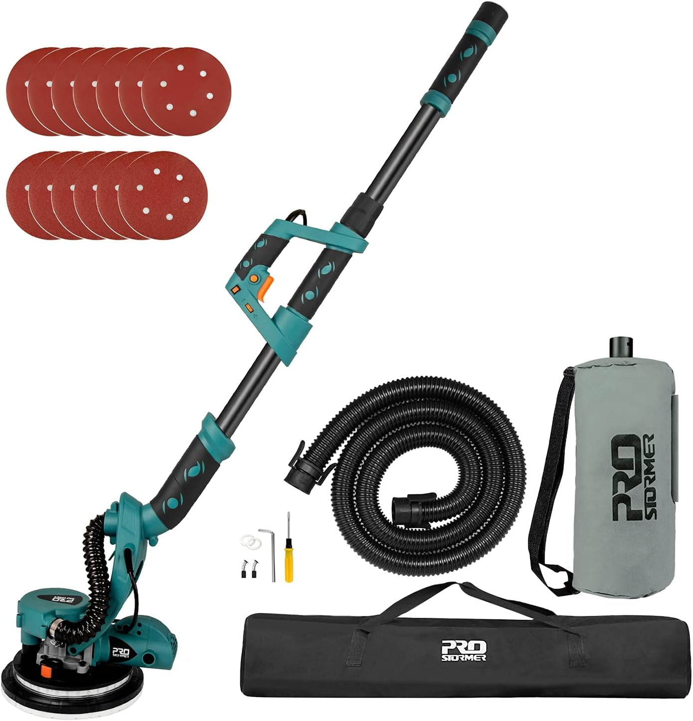 Drywall Sander with Vacuum PRO 750W Electric Sander with 6