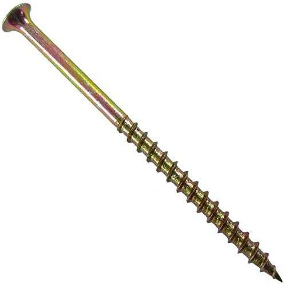 Drywall Screws Yellow ZINC 10 X 31/2" Bulk (1,000 Screws) COARSE
