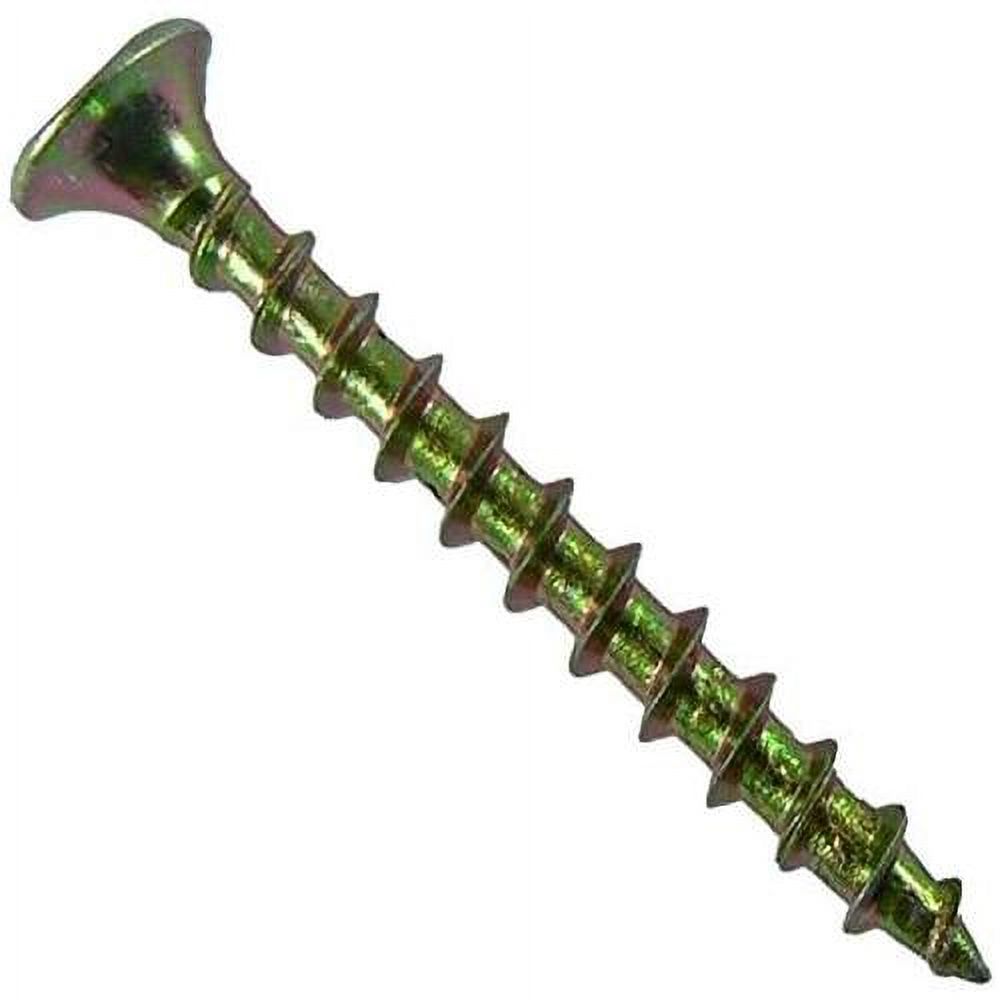 Drywall Screws Yellow ZINC 6 X 11/4" Bulk(8,000 Pcs) COARSE Thread