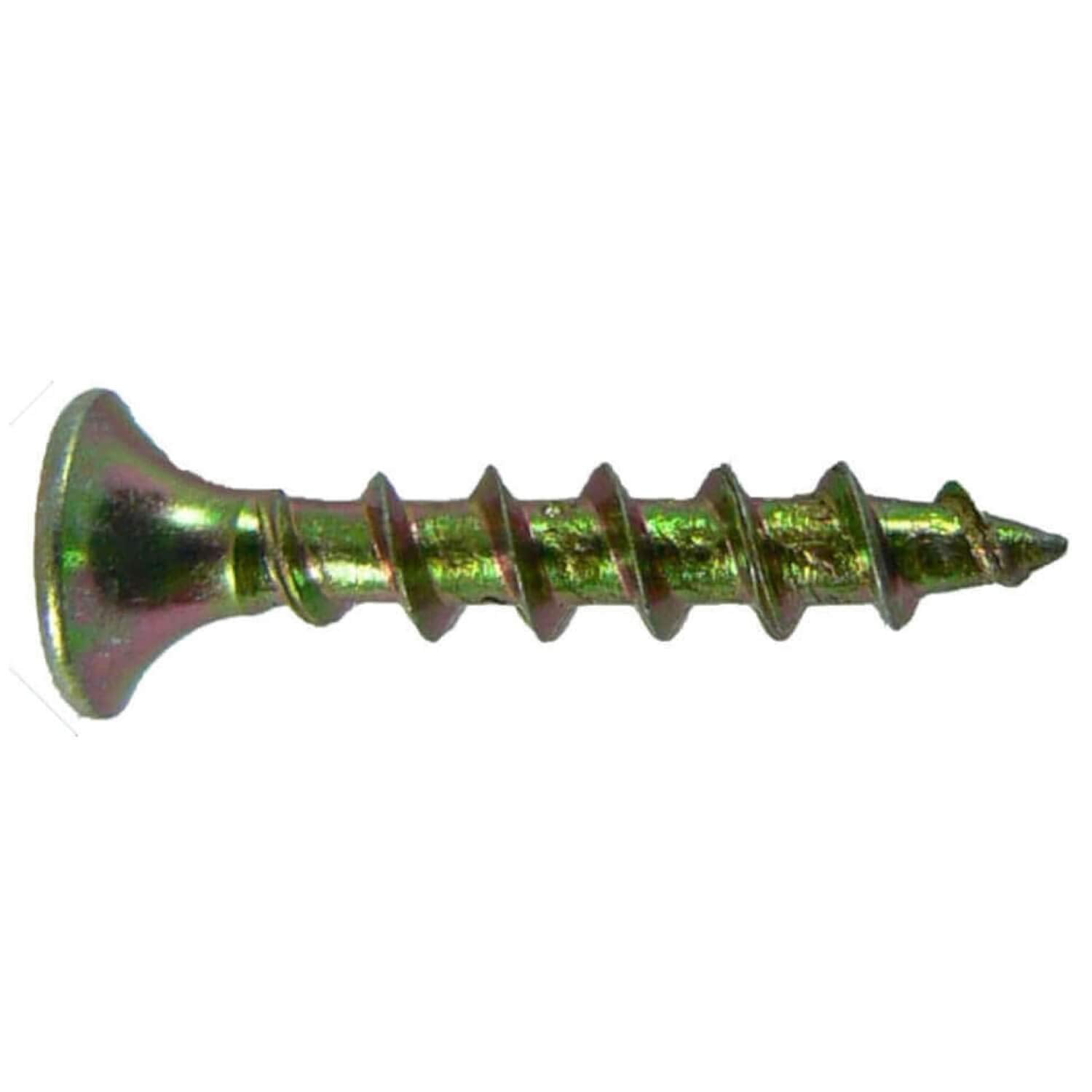 Drywall Screws: Yellow ZINC #6 X 1