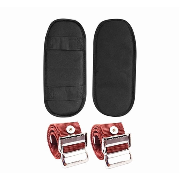 Drywall Stilt Replacement Leg Straps Adjustable Nylon Bands with Protective Comfort Pads for Construction Performances