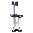 thumbnail image 1 of Drywall Stilts 15-23" Grade Adjustable Auminum Tool Stilt Silver for Painting Cleaning, 1 of 6