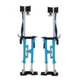 thumbnail image 1 of Drywall Stilts 18-30 Inch Drywall Stilt Aluminum Alloy Adjustable Stilts Light Blue Stilts, 1 of 7