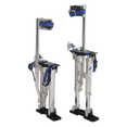 thumbnail image 1 of Drywall Stilts for Adults 15-23 Inch Height Adjustable Lifts Aluminum Tools for Painting Cleaning, Silver, 1 of 9