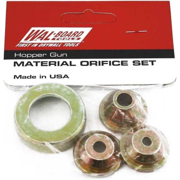 Drywall Texture Gun Orifice Set - 3 Tips - Fits Texture-Pro 200, Spray-Pro, Professional Texture Sprayer Models