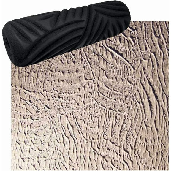 Drywall Texture Pattern Roller for Decorative Paint Texturing - Basket Weave Style