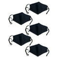 thumbnail image 1 of Dscover Adult Navy Face Masks Cotton Cloth With Adjustable Ear Loops And Nose Clip- 5 Pack, 1 of 6