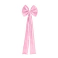 thumbnail image 1 of Dserfhy Chair Sashes Bows, Large Velvet Chair Cover for Christmas Wedding Event Holiday Party Decor, 1 of 5