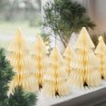 thumbnail image 1 of Dserfhy Paper Christmas Tree Decoration 6/8/10/12 Inch 3D Honeycomb Tree Table Centerpiece for Holiday Party Home Office Kitchen Decor, 1 of 8