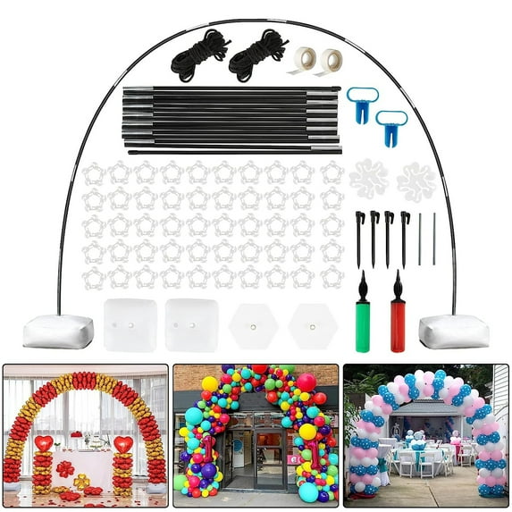 Dserhfy 1 Set Balloon Arch Kit Easy Assembly Reusable Adjustable Versatile Balloon Arch Set for Party Decorations