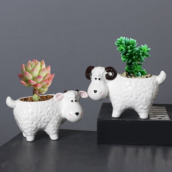 Dserhfy Cartoon Sheep Candle Holder Votive Tealight Candle Stand Living Room Bathroom Candlestick Decoration Table Centerpiece Ornament