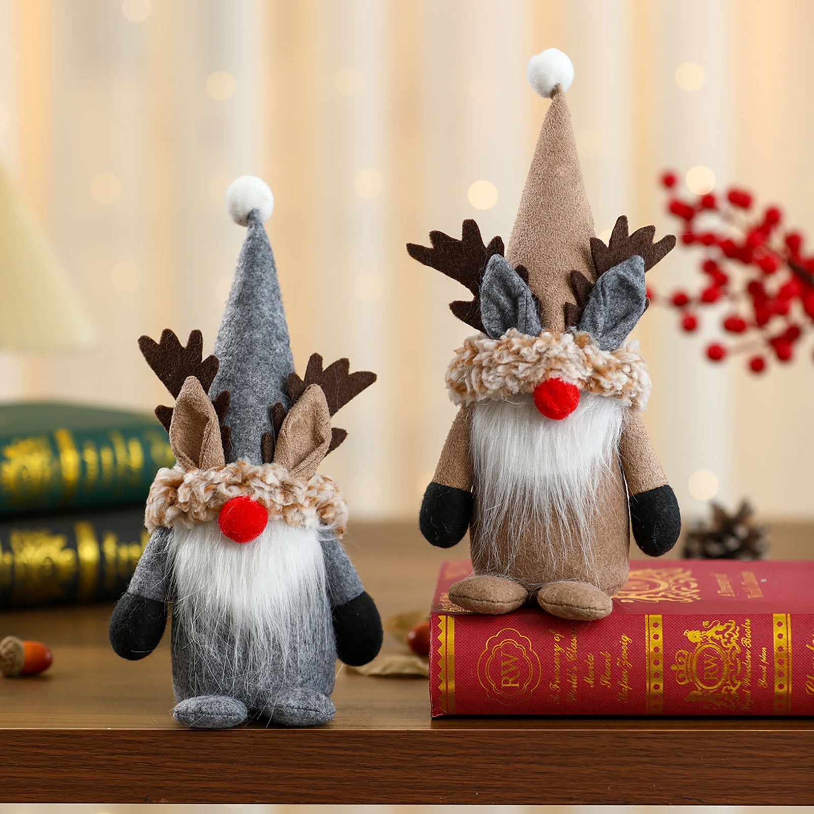 Dserhfy Christmas Gnomes Plush Doll Stuffed Christmas Gnome