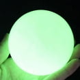 thumbnail image 1 of Dserhfy Delicate Glow In Dark Faux Fluorite Sphere Luminous Ball Home Decor Ornament, 1 of 6