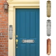 thumbnail image 1 of Dserhfy Door Mezuzah Rustproof Corrosion Resistant Metal Jewish Mezuza Plaque Door Window Decoration Blessing Gift, 1 of 8