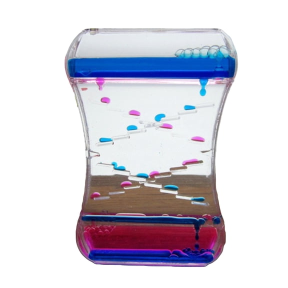 Dserhfy Drip Oil Hourglass Liquid Motion Bubble Timer Desk Decor Kids Toy Birthday Gift