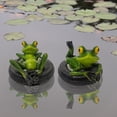 thumbnail image 1 of Dserhfy Floating Frog Decoration Pond Frog Decoration Resin Lying Frog Figure for Outdoor Garden Pond Swimming Pool Decor, 1 of 7