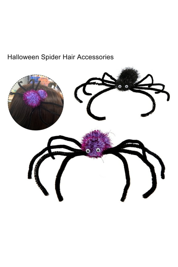 Halloween Bows Hair Clips Pumpkin Spider Hairpins Halloween Classic Horror Theme Parties Accessories