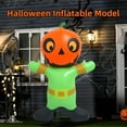 thumbnail image 1 of Dserhfy Halloween Inflatable Pumpkin Decoration Spooky Giant Blow Up Figure with Pumpkin Head for Lawn Yard Party Garden Outdoor Decoration, 1 of 8