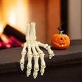thumbnail image 1 of Dserhfy Halloween Skeleton Hand 3D Printed Plastic Human Hand Bone Model Scary Halloween Trick Props for Tableware Party Supplies Haunted House Home Decor, 1 of 8