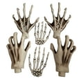 thumbnail image 1 of Dserhfy Halloween Skeleton Hands Realistic Plastic Skeleton Human Hands Model for Halloween Themed Party Decoration, 1 of 8